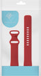 iMoshion Bandje Geschikt voor Fitbit Versa 4 / Versa 3 / Sense 2 / Sense - iMoshion Siliconen bandje - Rood