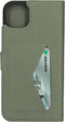 Mobiparts iPhone 14 Plus - Classic Wallet Case - Ruimte voor pasjes - Groen