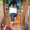 Step2 Woodland Adventure Playhouse & Slide - Glijbaan, klimwand en opberglade