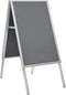 Europel Stoepbord - Kliklijst B1 formaat - 70,7 x 100 cm - 25 mm frame - Dubbelzijdige presentatie - Spatwater bestendig - Gemakkelijk op te bergen
