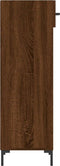vidaXL - Schoenenkast - 30x35x105 - cm - bewerkt - hout - bruin - eikenkleur