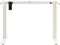 vidaXL - Zit-stabureauframe - elektrisch - gemotoriseerd - wit