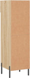 vidaXL - Schoenenkast - 30x35x105 - cm - bewerkt - hout - sonoma - eikenkleurig