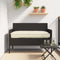 vidaXL - Palletkussens - voor - bank - - - 2 - stuks - - - Crème - - - 150x40x8 - cm - - - Oxford - stof