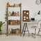 ERRO Boekenkast - Boekenrek - 60x30x140 cm - Bruin Zwart