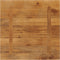 vidaXL - Tafelblad - vierkant - 70x70x2,5 - cm - massief - mangohout