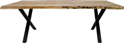 HSM Collection Eettafel SoHo - 160x90 cm - acacia/ijzer
