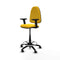 Piqueras y Crespo B2D01RN - Bureaustoel - Hoogteverstelbaar met armleuning - Geel