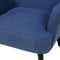 LOKEN - Fauteuil - Blauw - Polyester