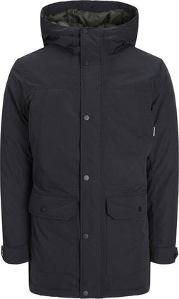 JACK&JONES JJWINNER PARKA NO FUR JNR - Jongens Jas - Maat 152