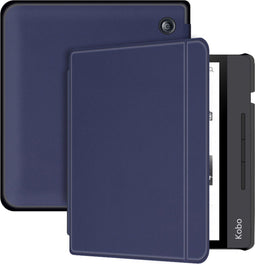 Hoesje geschikt voor Kobo Libra H2O E-reader - iMoshion Slim Hard Case Bookcase - Donkerblauw