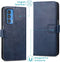 iMoshion Hoesje Geschikt voor Motorola Edge 20 Pro Hoesje Met Pasjeshouder - iMoshion Luxe Bookcase - Donkerblauw