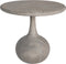 PTMD Flos Grey Mango Wooden Side Table Round