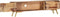 vidaXL - Tv-meubel - 140x30x40 - massief - sheeshamhout