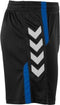 hummel Aarhus Shorts - Sportbroek Kids - Sneldrogend - Zwart/Blauw