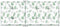 vidaXL - Stoelkussens - 4 - st - hoge - rug - bladpatroon - stof