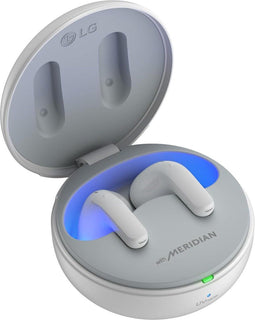 LG TONE Free DT80Q - Draadloze Oordopjes - Dolby Atmos & ANC - Grijs