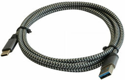 USB A to USB C Cable 3GO C134 1,2 m Black