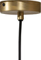WOOOD Exclusive Safa Hanglamp Verticaal - Metaal - Brass - 60x20x20