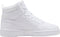 PUMA Rebound V6 Mid Jr - Hoge sneakers - Gerecycled materiaal - PUMA White-Cool Light Gray