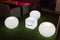 Nikki Amsterdam | The.Pouf | Multicolor RGB | LED Verlichting | Bluetooth Speaker | Bijzettafel |Tuintafel | Loungepoef | Kruk |Tuin Verlichting | Met gratis App bedienbaar | 60cm Doorsnee | Gebruiksduur: tot 8 uur
