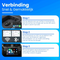CarMe Luxe 2-in-1 Car Dongle - Draadloos CarPlay & Android Auto - 5GHz Verbinding - USB-C & USB-A - Zwart