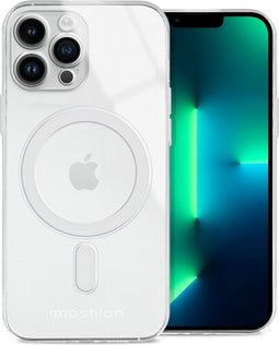 imoshion Hoesje Geschikt voor iPhone 13 Pro Max Hoesje Siliconen - imoshion Backcover Geschikt voor MagSafe - Transparant