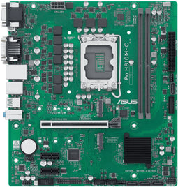 ASUS Pro H810M-C-CSM - Micro-ATX Moederbord - Intel LGA 1851 DDR5 128GB 7.1 kanalen (2023)