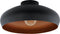 EGLO Mogano - Plafondlamp - E27 - Ø 40 cm - Zwart/Koper