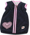 Bayer Chic Poppenslaapzak (donkerblauw/hartje)