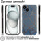iMoshion Hoesje Geschikt voor iPhone 15 Hoesje Siliconen - iMoshion Design hoesje - Meerkleurig / Blue Graphic