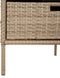 vidaXL - Tuinkast - 3 lades - 55x59x80 cm - beige