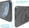 iMoshion Hoesje Geschikt voor iPhone 11 Pro Hoesje Siliconen - iMoshion Design hoesje - Transparant / Zwart / Line Art Woman Black