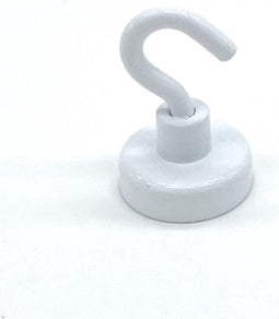 Plafondmagneet met haak wit 20 mm 2 kg