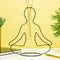 Balvi Silhouette Draadvaas - Yoga