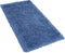 CIDE - Shaggy vloerkleed - Blauw - 80 x 150 cm - Polyester