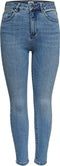 ONLY ONLMILA HW SK ANK DNM BJ13502-1 NOOS - Dames Jeans - Maat W28 X L30 - Denim