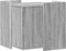 vidaXL - Kattenbakkast - 53x53x51 - cm - bewerkt - hout - grijs - sonoma - eikenkleur
