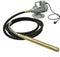 vidaXL Betontrilnaald met slang 6 m 220 V 50 Hz 1500 W