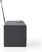 Nedis RDIN3000BK - Internetradio - FM en Bluetooth - Houtdesign