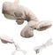 Topbright Sleepwell Whale - Kalmerende Knuffel met Huilsensor en Bewegende Staart - Beige