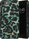Selencia Hoesje Geschikt voor iPhone SE (2022) / SE (2020) / 8 / 7 / 6s / 6 Hoesje - Selencia Maya Fashion Backcover - groen