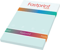 Kopieerpapier Fastprint A4 120gr lichtblauw 100vel - 10 stuks