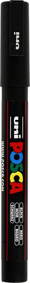 Verfstift Posca PC3M F zwart