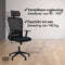 Infinity Goods Ergonomische Bureaustoel - Bureaustoelen Voor Volwassenen - Volledig Verstelbaar -