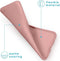 iMoshion Hoesje Geschikt voor Samsung Galaxy A12 Hoesje Siliconen - iMoshion Color Backcover - lichtroze