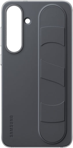 Samsung Galaxy S25+ - Standing Grip Case - Schokbestendig met strap - Zwart