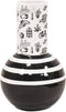 Housevitamin Kan Vaas - Dutch Black - 17,5x17,5x27,5cm
