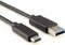 Scanpart USB C kabel 1 meter - Datakabel 10 Gbps - USB A naar USB C - Oplaadsnoer geschikt voor Samsung smartphone - USB 3.1 - Universeel