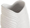 Vaas Home ESPRIT Wit Keramiek Tropisch Blad van een plant 21 x 10 x 50 cm